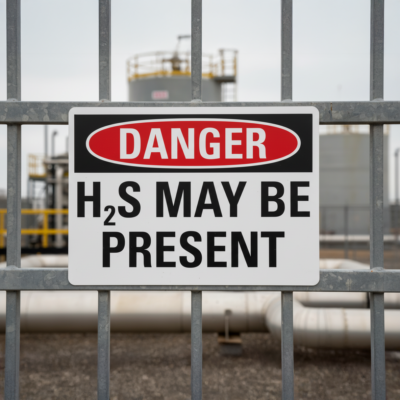 Danger H2S May Be Present