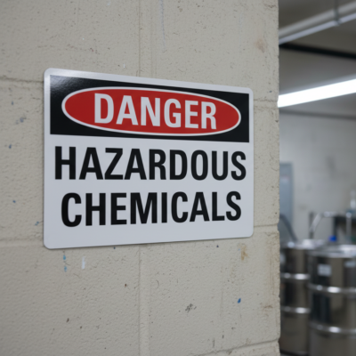 Danger Hazardous Chemicals
