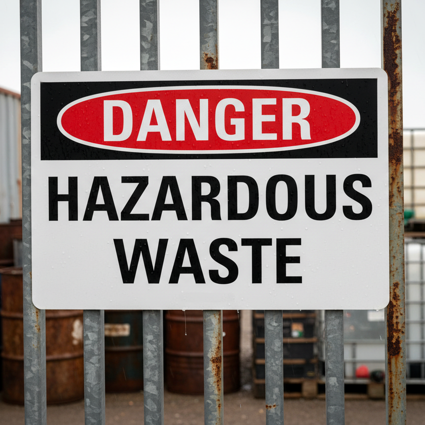 Danger Hazardous Waste - Image 2