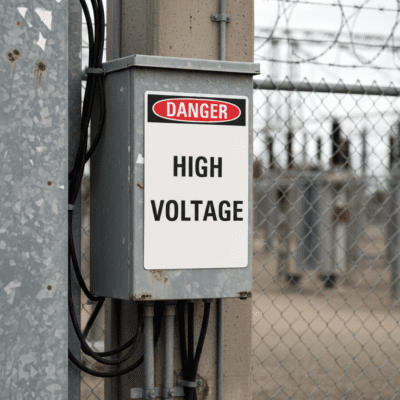 Danger High Voltage