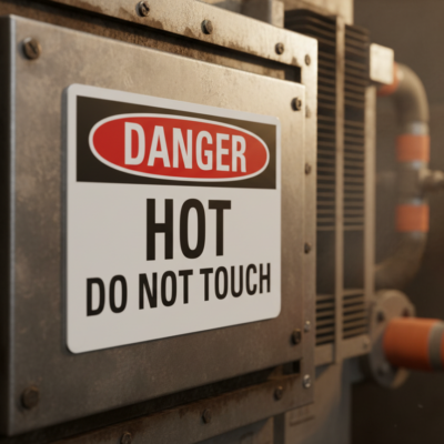 Danger Hot Do Not Touch