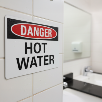Danger Hot Water