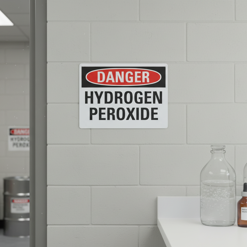 Danger Hydrogen Peroxide