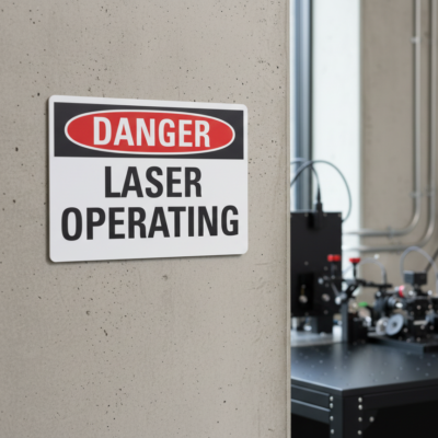 Danger Laser Operating
