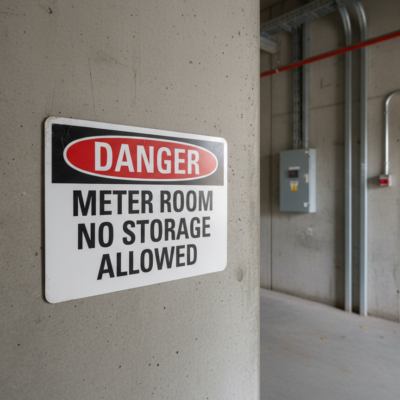 Danger Meter Room Nostorage Allowed