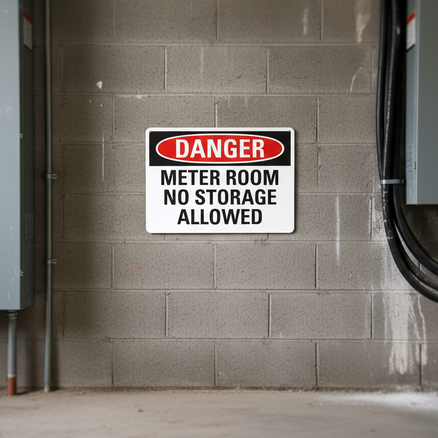 Danger Meter Room Nostorage Allowed - Image 2