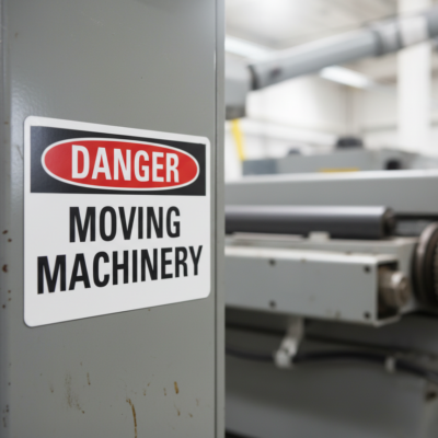 Danger Moving Machinery