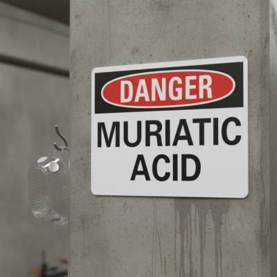 Danger Muriatic Acid