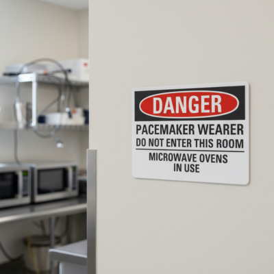 Danger Pacemaker Wearer Do Not Enter This Room