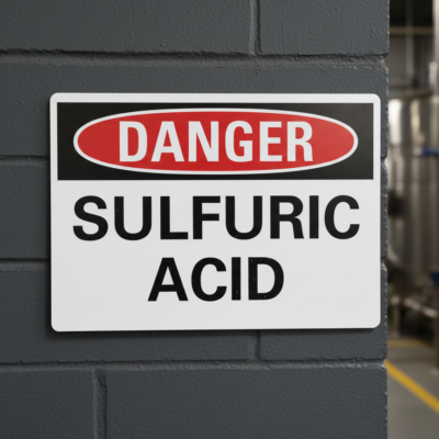 Danger Sulfuric Acid