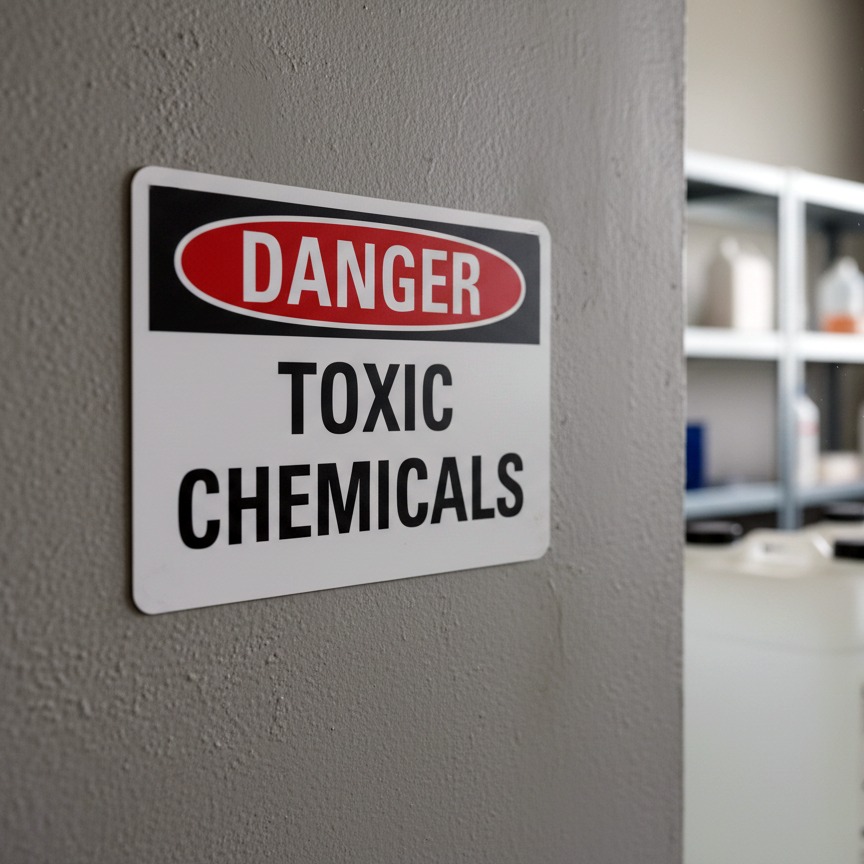 Danger Toxic Chemicals - Image 2
