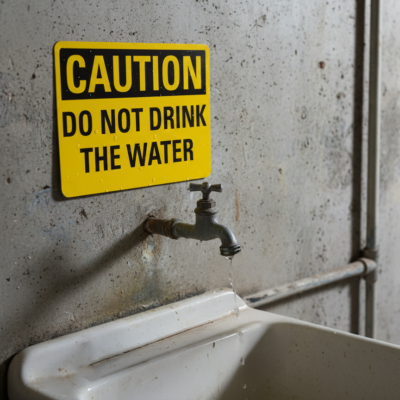 Caution Do Not Drink The Water