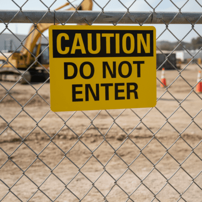 Caution Do Not Enter