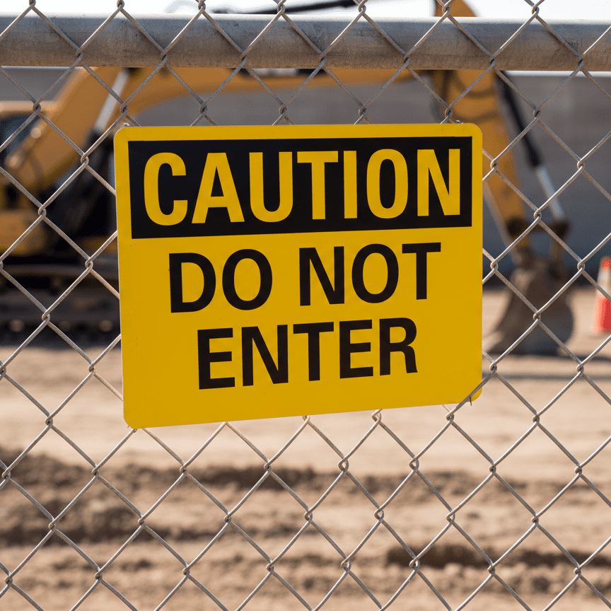 Caution Do Not Enter - Image 2