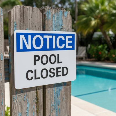 Notice Pool Closed