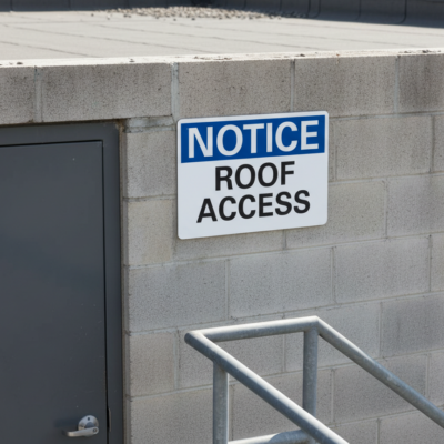 Notice Roof Access