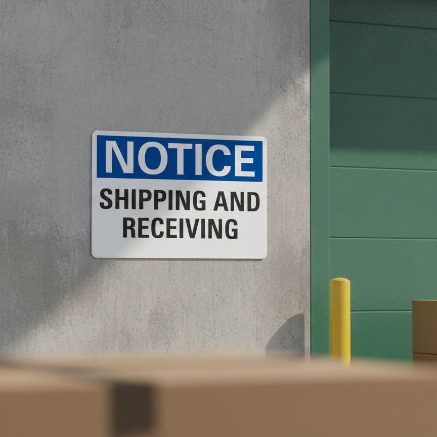 Notice Shipping And Receiving - Image 2