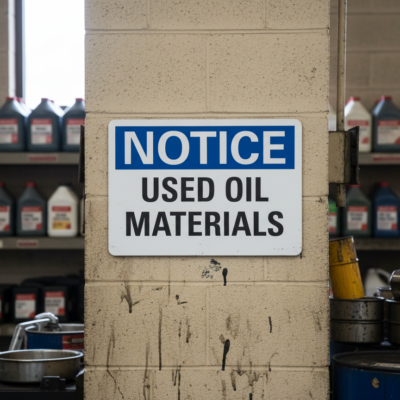 Notice Used Oil Materials