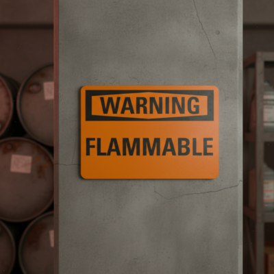 Warning Flammable