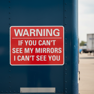 Warning If You Can'T See My Mirrors I Cant See You