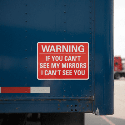 Warning If You Can'T See My Mirrors I Cant See You