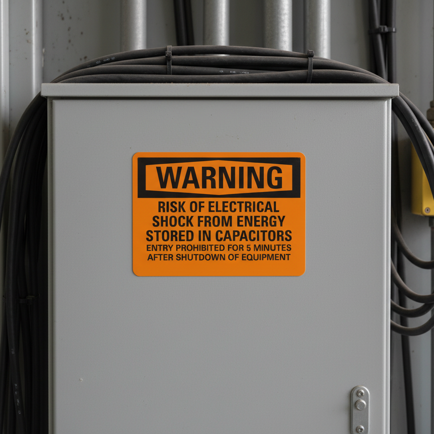Warning Risk Of Electrical Shock From Energy