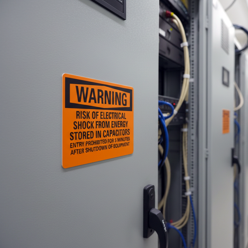 Warning Risk Of Electrical Shock From Energy - Image 2