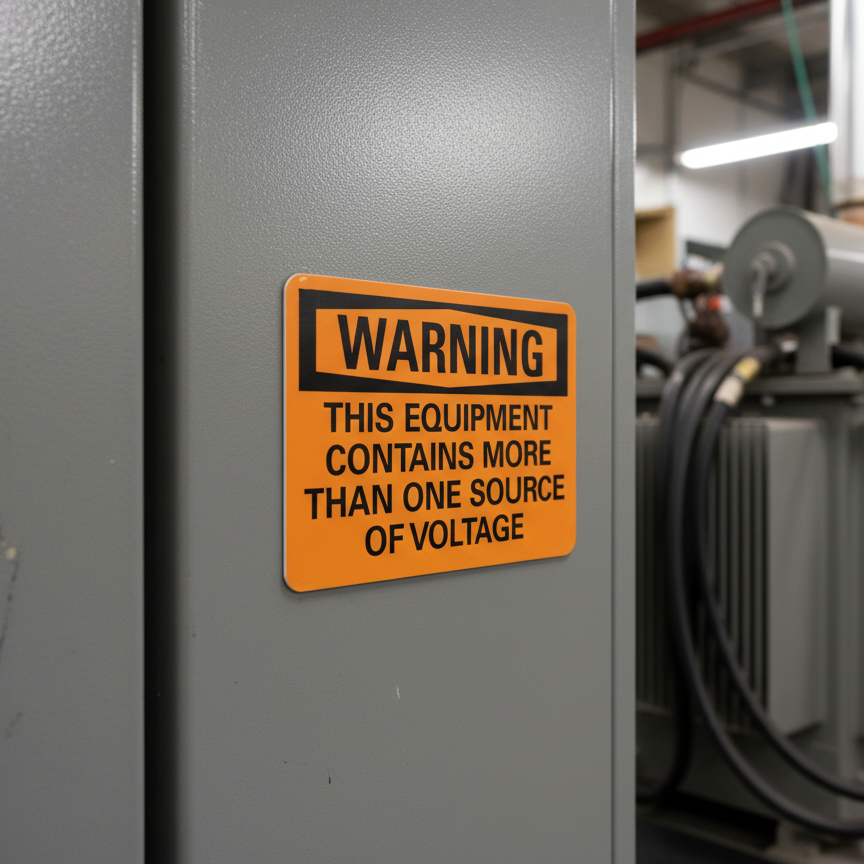 Warning This Equipment Contains More Than One - Image 2