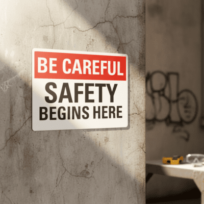 Be Careful Safety Begins Here