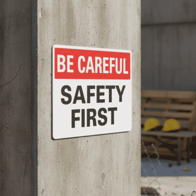 Be Careful Safety First
