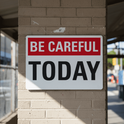 Be Careful Today