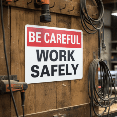Be Careful Work Safely