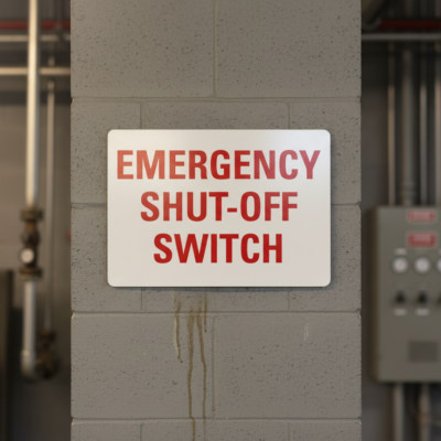 Emergency Shut-Off Switch