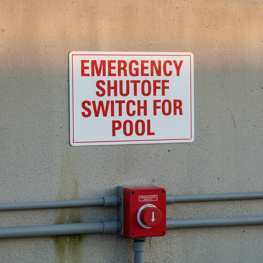 Emergency Shutoff Switch For Pool