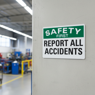 Safety First Report All Accidents