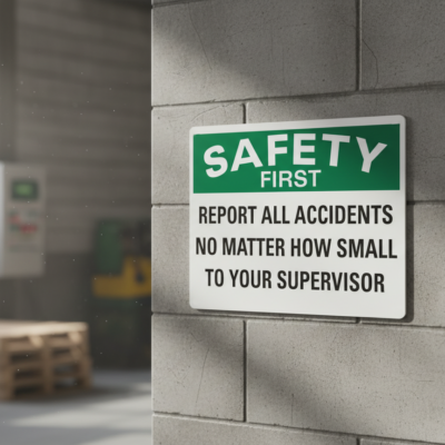 Safety First Report All Accidents No Matter