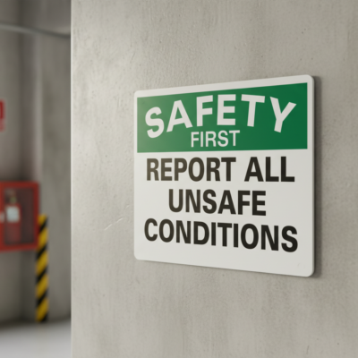 Safety First Report All Unsafe Conditions