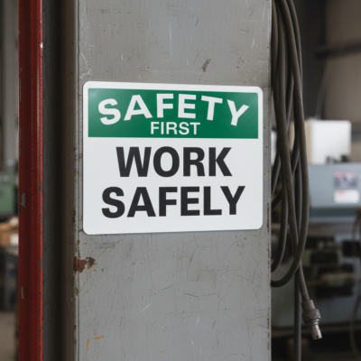 Safety First Work Safely