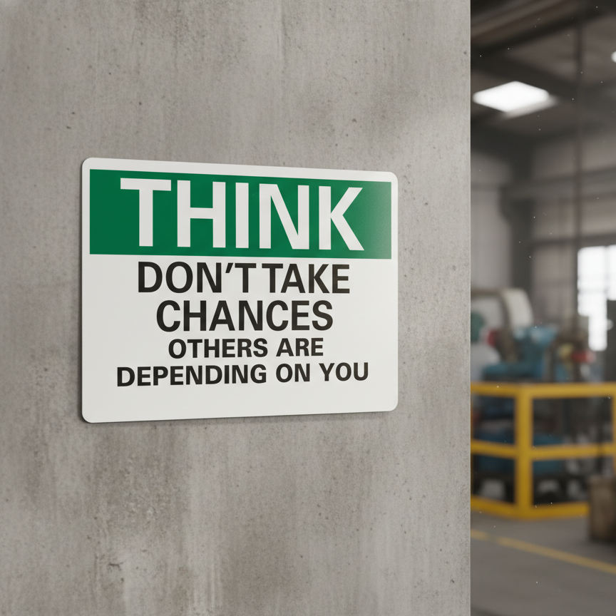 Think Don'T Take Chances, Others Are Depending - Image 2