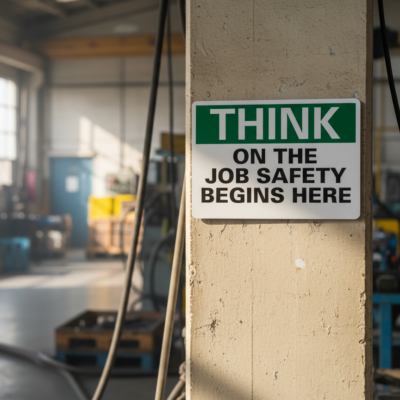 Think On The Job Safety Begins Here