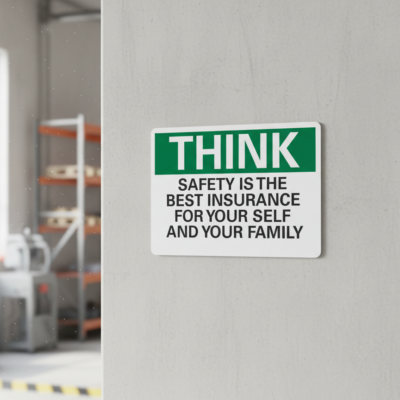 Think Safety Is The Best Insurance For Yourself