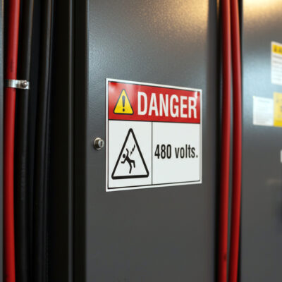 Danger 480 volts
