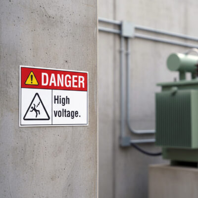 Danger High voltage