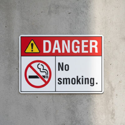 No smoking English
