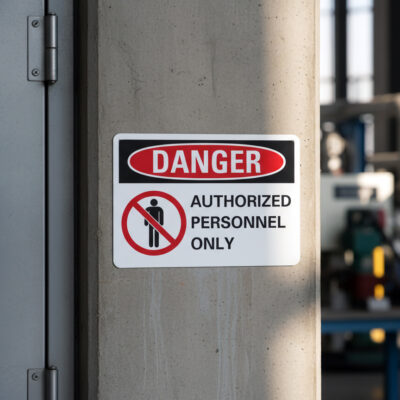 Danger Authorized personnel only