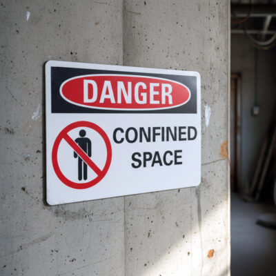 Danger Confined space