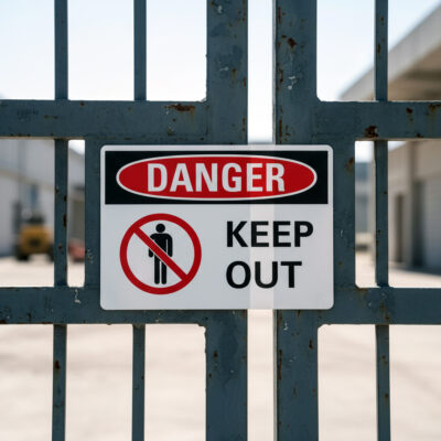 Danger Keep out