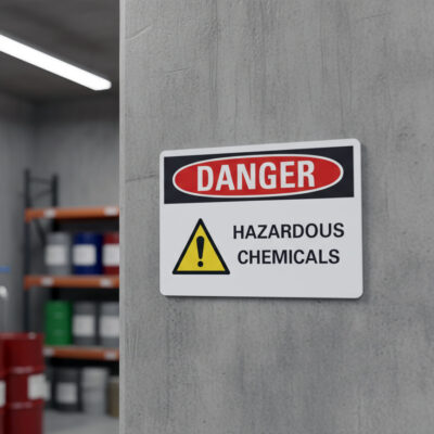 Danger Hazardous chemicals