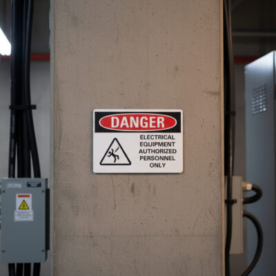 Danger Electrical equipment authorized personnel only