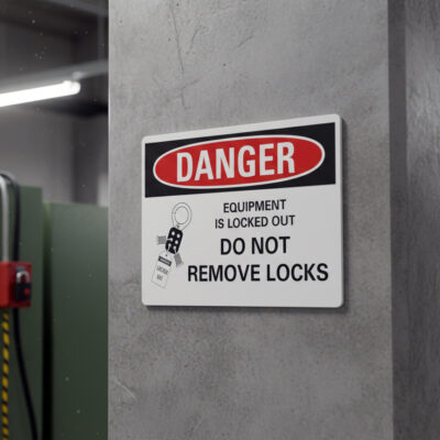 Danger Equipment is locked out
